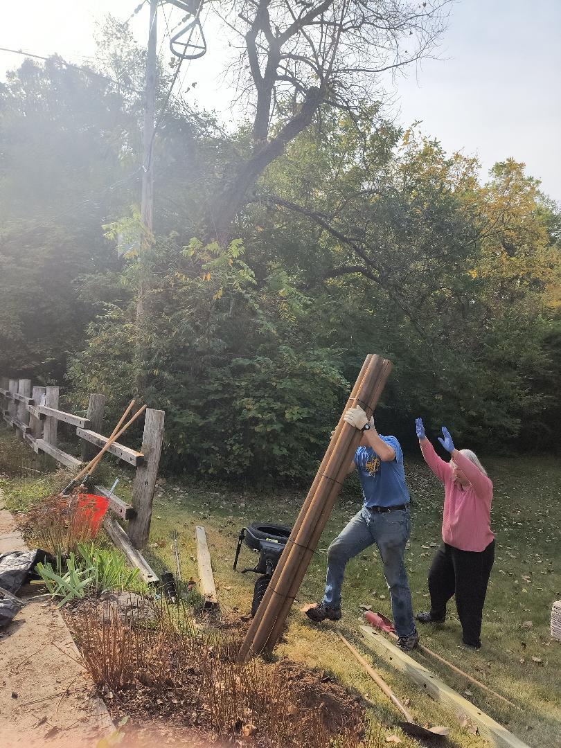 Lyle S. Hallock Memorial Park Clean-up